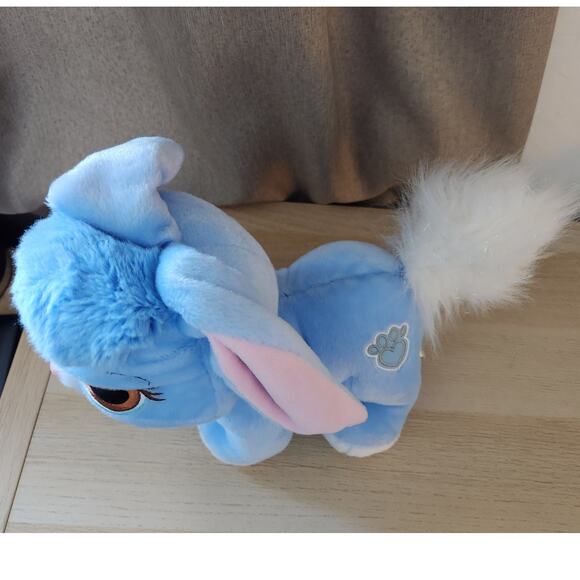 Build a Bear Disney Snow White's Palace Blue Bunny Rabbit Plush Stuffed Animal - Picture 7 of 9